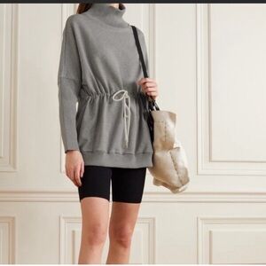 Varley Adelaide Tie Waist Pullover Sweatshirt